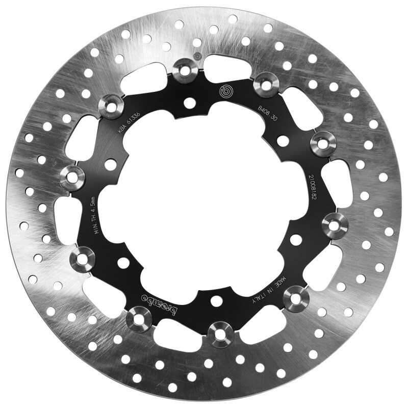 Brembo OE 05-06 Yamaha DT X Supermotard 125CC/05-06 XJ N 600CC 298x5mm Brake Disc – Front Floating