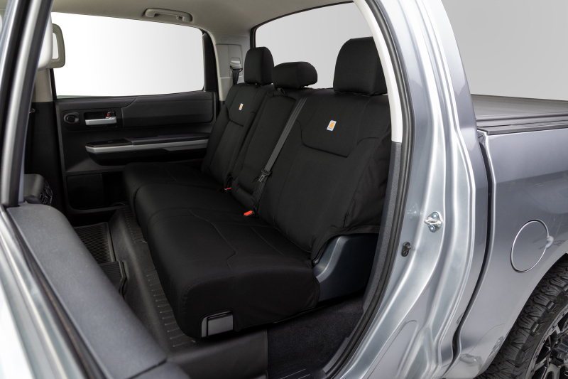 Covercraft 15-22 Chevrolet Colorado Carhartt PrecisionFit Custom Front Row Seat Covers - Blk
