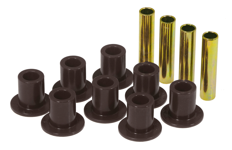 Prothane 87-96 Jeep Front Spring & Shackle Bushings – Black