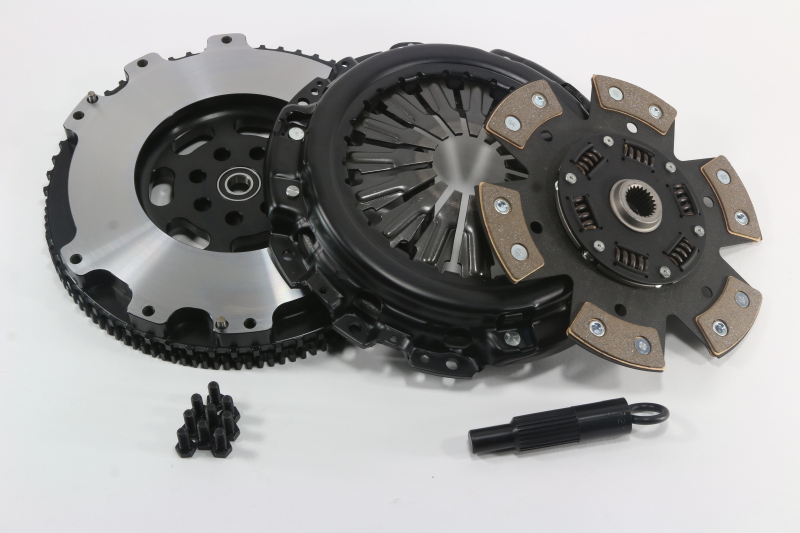 Competition Clutch 10-14 Genesis Turbo Stage 4 – 6 Pad Ceramic Clutch Kit w/Steel FW