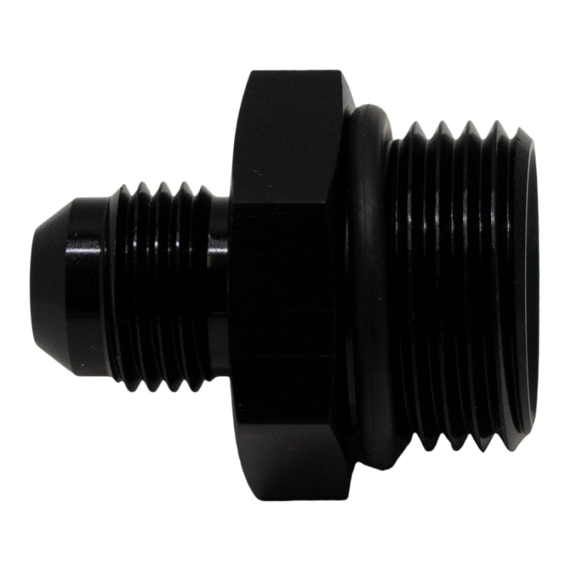 DeatschWerks 10AN ORB Male to 6AN Male Flare Adapter (Incl O-Ring) – Anodized Matte Black
