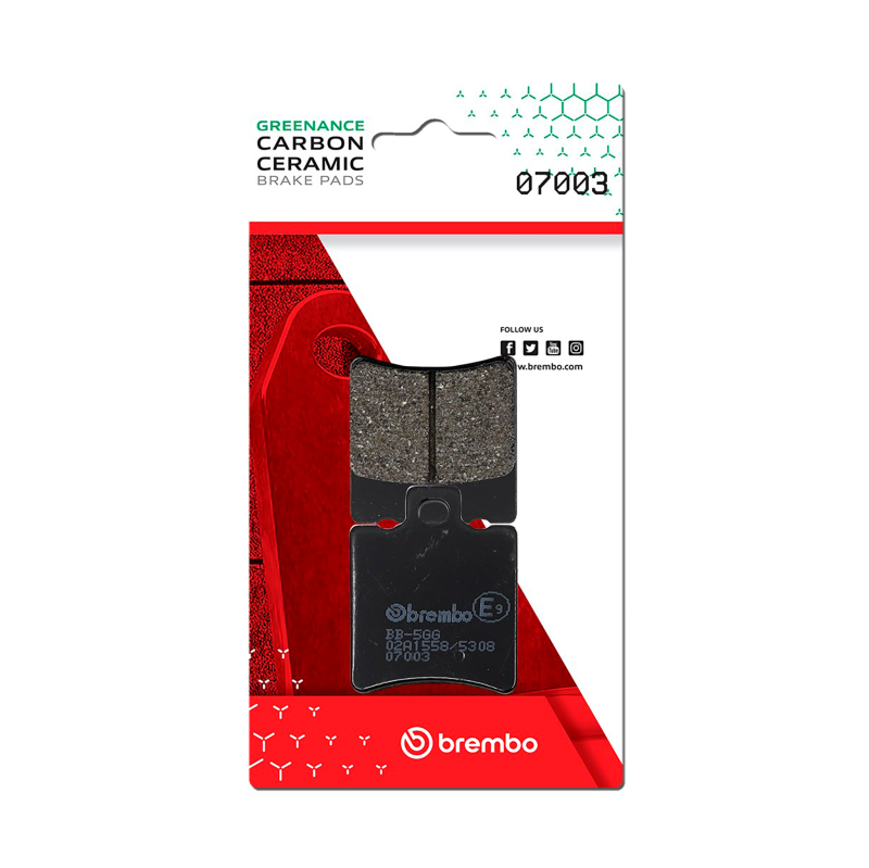 Brembo OE Piaggio Storm/Piaggio Tph/Piaggio Zip/Piaggio Typhoon Carbon Ceramic Brake Pad – Front