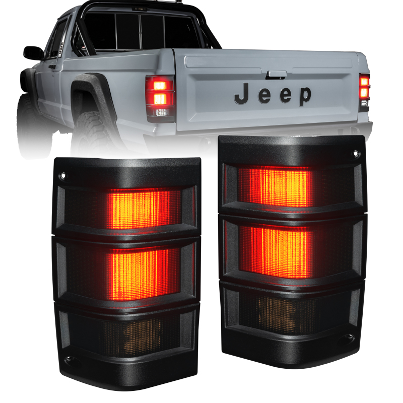 ORACLE Lighting Jeep Comanche MJ LED Tail Lights – Tinted Lens