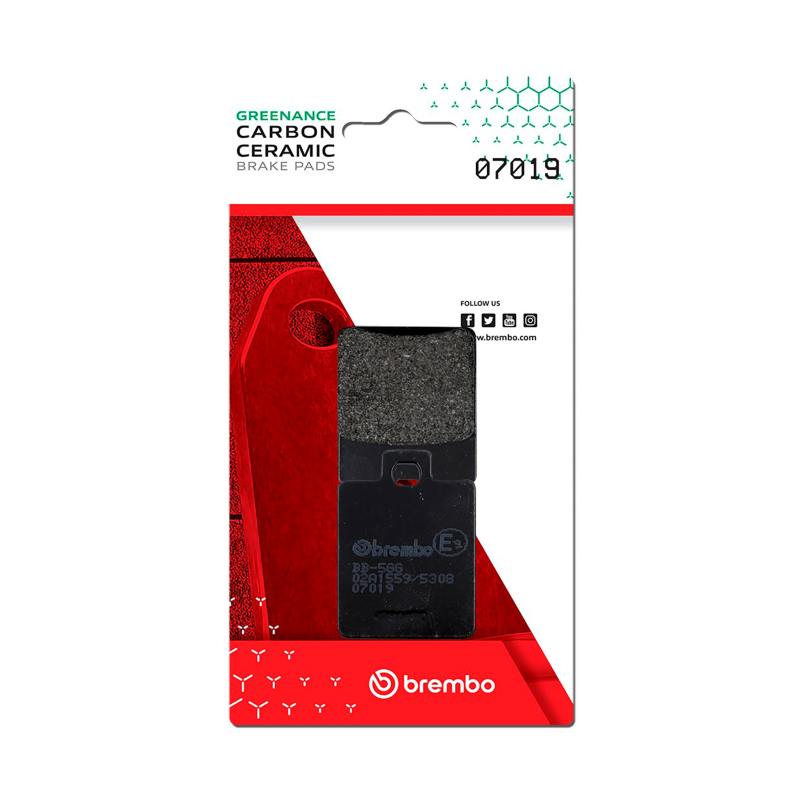 Brembo OE Piaggio Zip Carbon Ceramic Brake Pad – Front