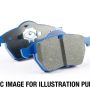 EBC 2015+ Mercedes-Benz C63 S AMG (W205) 4.0L Twin Turbo Bluestuff Rear Brake Pads