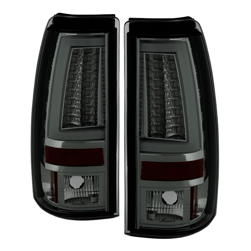 Spyder Chevy Silverado 1500/2500 03-06 Version 2 LED Tail Lights – Smoke ALT-YD-CS03V2-LED-SM