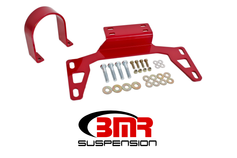 BMR 11-14 S197 Mustang Front Driveshaft Safety Loop – Red