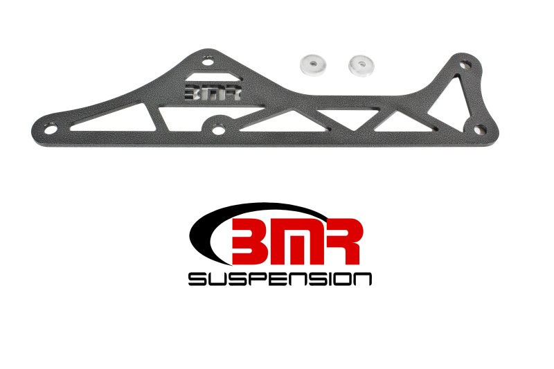 BMR 16-17 6th Gen Camaro Steel Driveshaft Tunnel Brace – Black Hammertone