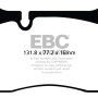 EBC Brakes Redstuff Ceramic Brake Pads