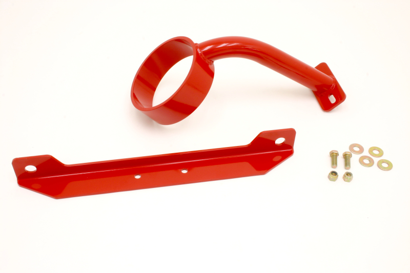 BMR 05-10 S197 Mustang Front Driveshaft Safety Loop – Red