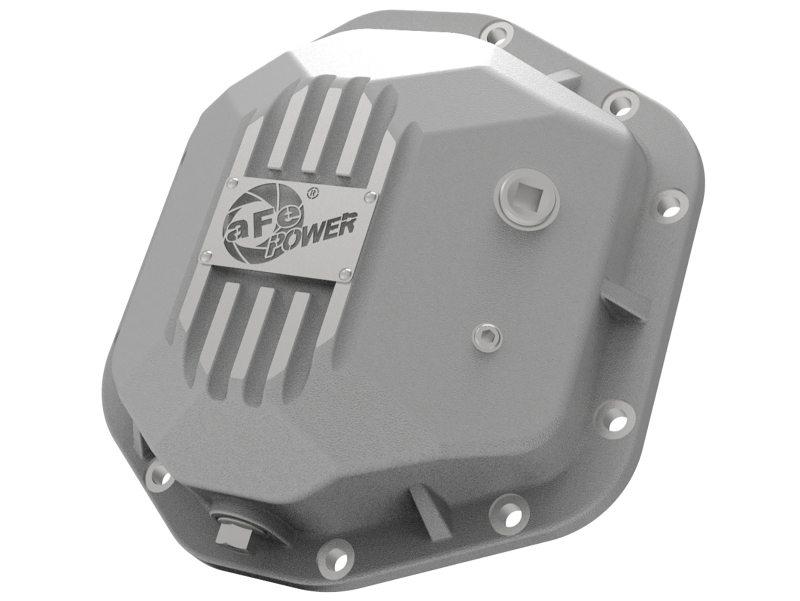 aFe 97-18 Jeep Wrangler TJ/JK Dana 44 Street Series Differential Cover w/ Machined Fins – Raw