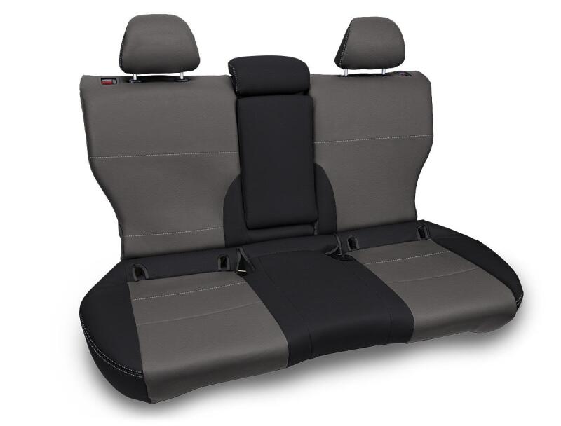 PRP 15-20 Subaru Outback Rear Bench Seat Cover – Black and Gray