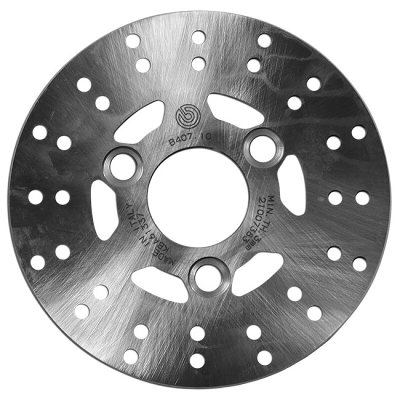 Brembo OE 07-11 Adly Fox 50CC/ 03-08 Peugeot Ludix Snake 50CC 155×3.5mm Brake Disc – Front Fixed
