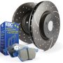EBC S6 Brake Pad and Rotor Kit