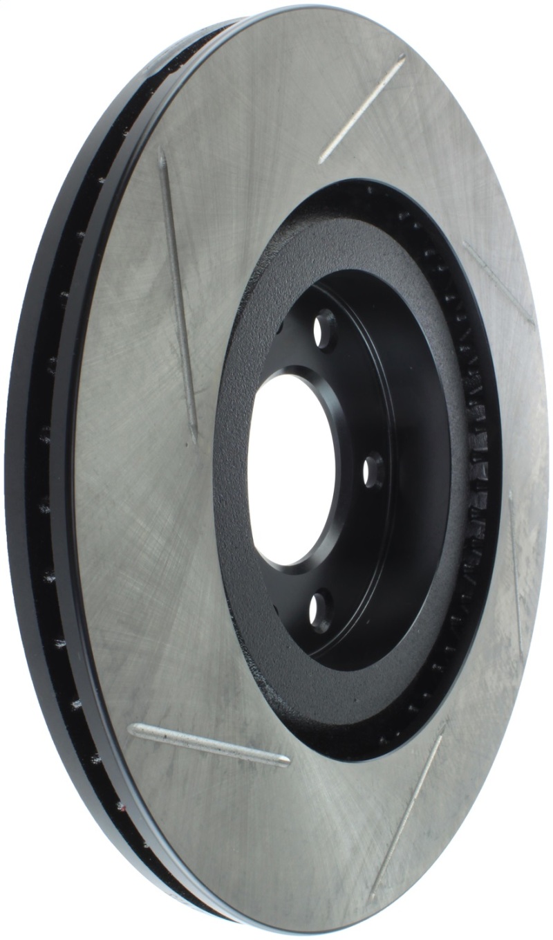 StopTech Power Slot 2003+ Mazda RX8 Slotted Left Front Rotor – SPORT SUSPENSION ONLY