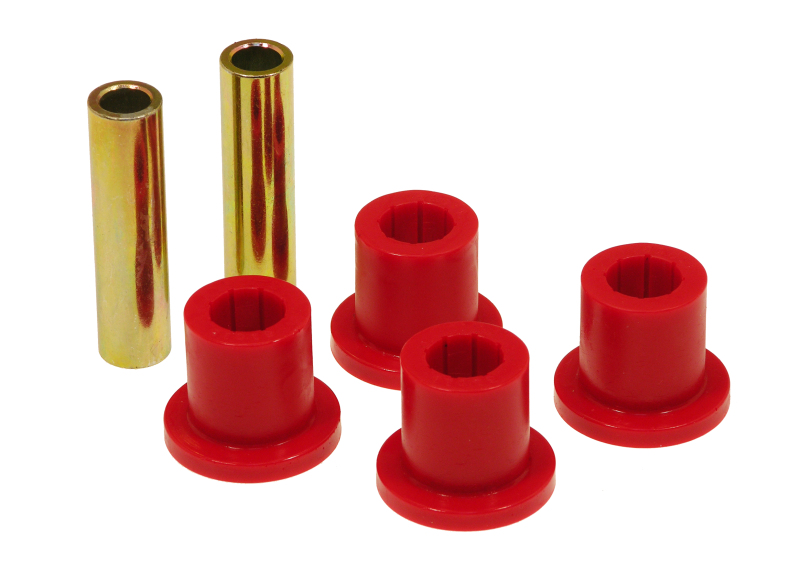 Prothane 87-96 Jeep Wrangler Front or Rear Frame Shackle Bushings – Red