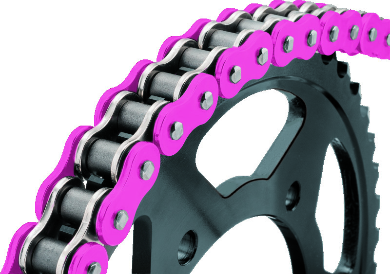 BikeMaster 520×120 BMXR O-Ring Chain – Pink