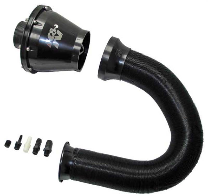 K&N Universal Apollo Black Cold Air Intake – 70mm OD FLG PP