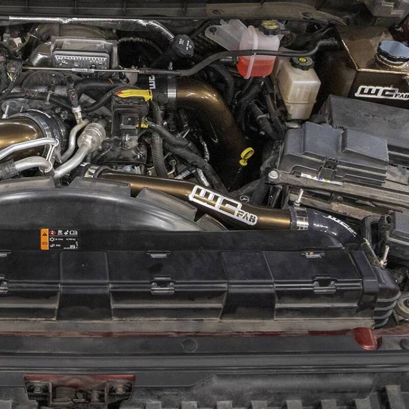 Wehrli 2020-2024 Chevrolet 6.6L L5P Duramax Upper Coolant Pipe - Gloss White