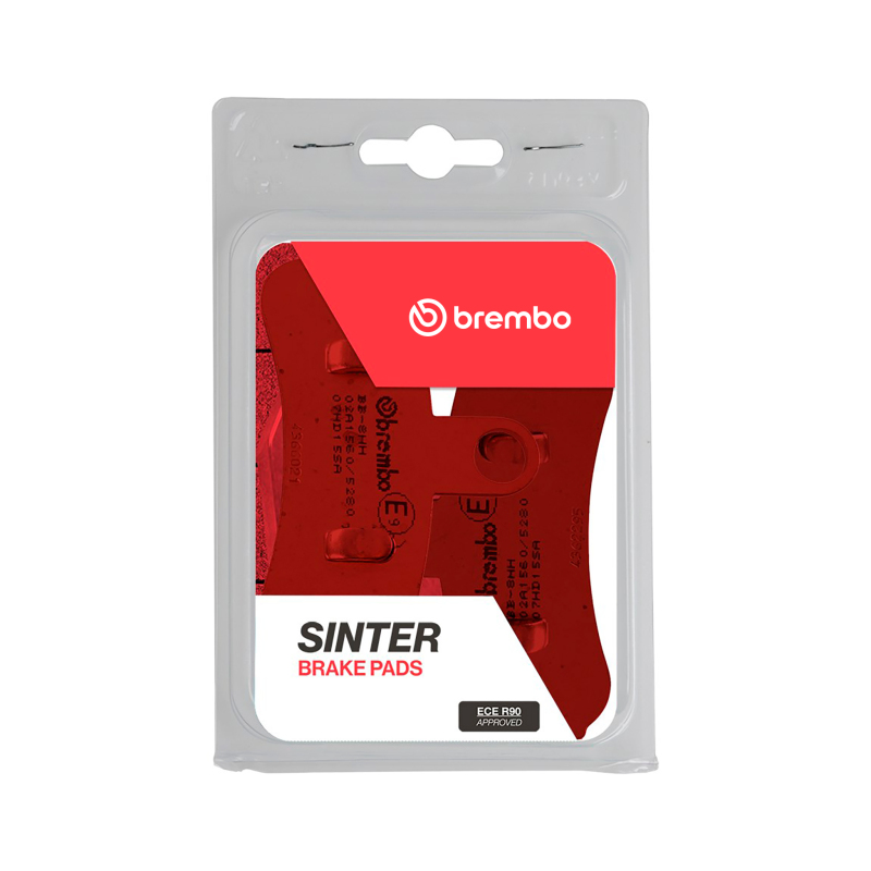 Brembo OE 08-11 Harley Davidson FLSTC Heritage Softail Classic 1584cc Sinter Brake Pad – Front