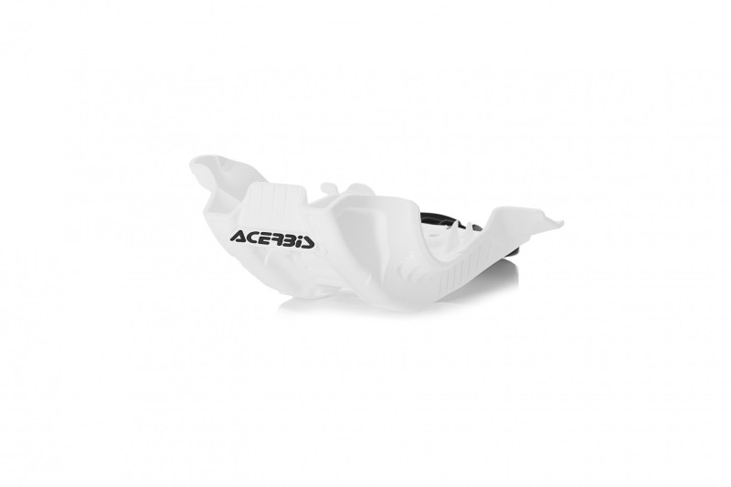 Acerbis 19-22 KTM XC-F250/350/ FX350/ 21-23 GasGas EX/MC Skid Plate Large – White/Black