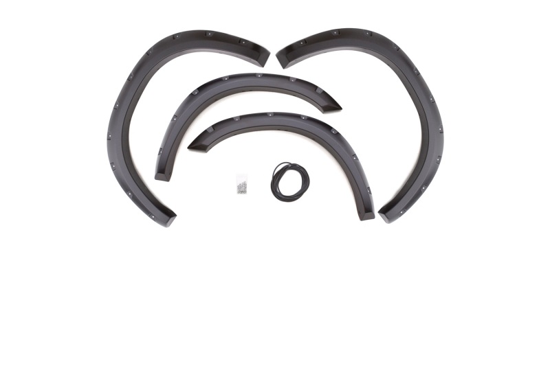 Lund 09-17 Dodge Ram 1500 RX-Rivet Style Textured Elite Series Fender Flares – Black (4 Pc.)
