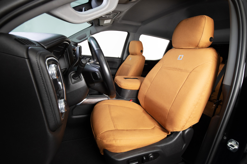 Covercraft 95-97 Toyota Land Carhartt PrecisionFit Custom Front Row Seat Covers - Brown