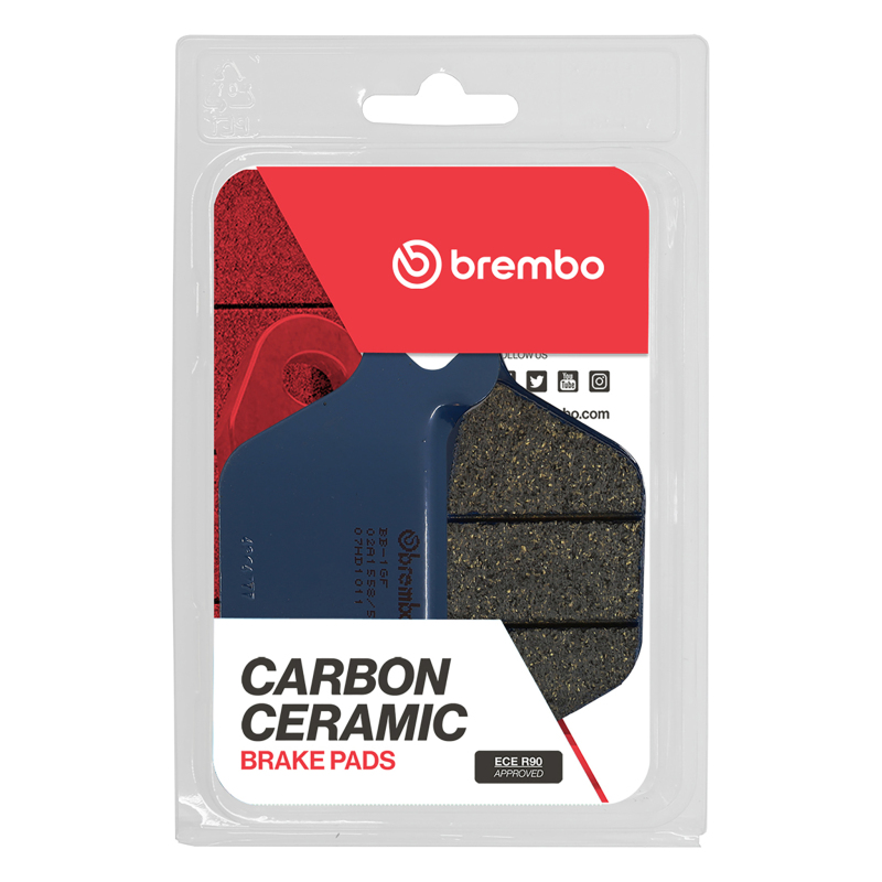 Brembo OE 88-99 Harley Davidson XLH Series EVcc Brake Pad – Rear