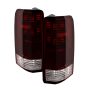 xTune Dodge Nitro 07-11 OEM Style Tail Lights Red Smoked ALT-JH-DNIT07-OE-RSM