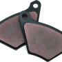 Twin Power 72-80 Banana Caliper Sintered Brake Pads Replaces H-D 44135-74 44029-82 44098-77 44032-79