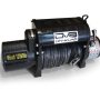 DV8 Offroad 12000 LB Winch w/ Synthetic Line & Wireless Remote - Black