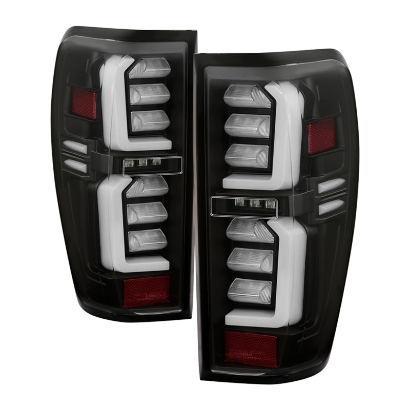 Spyder GMC Sierra 19-20 Incandescent Bulb Model Only LED Tail Lights – Black ALT-YD-GS19-LED-BK