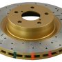 DBA 7/90-96 Turbo/6/89-96 Non-Turbo 300ZX Front Drilled & Slotted 4000 Series Rotor