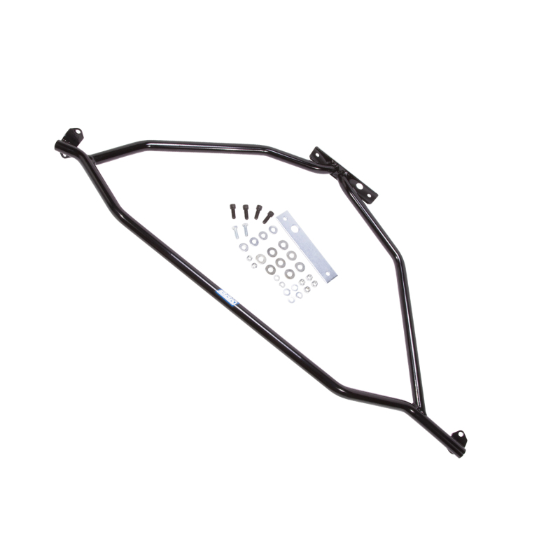 BBK 86-93 Mustang 5.0 Tubular Strut Tower Brace – Black Powdercoat Finish