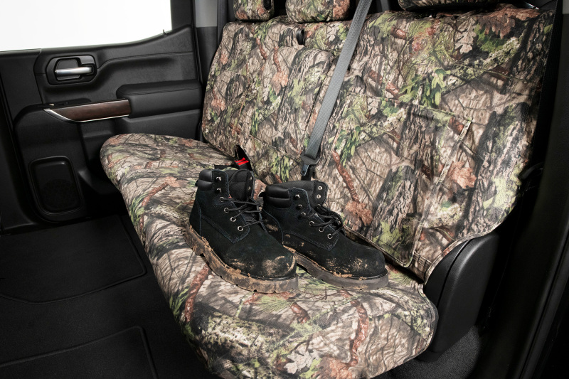 Covercraft 09-14 Ford F150 Carhartt Camo SeatSaver Custom Front Row Seat Covers - Mossy Oak