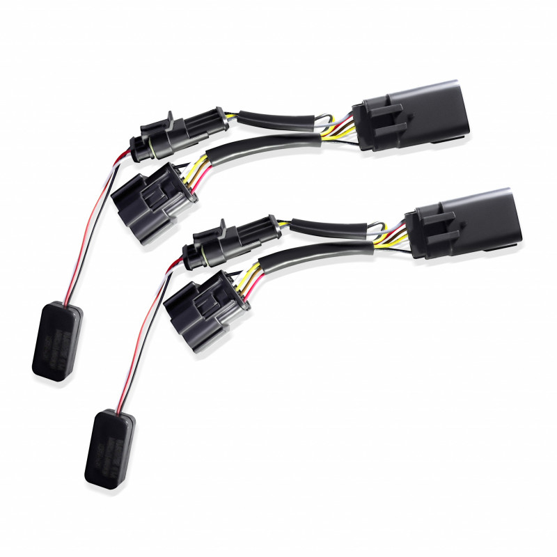 AlphaRex 19-22 Dodge Ram 1500 Stock LED Tail Light (Non-Sensor) to ARX Tail Light Converters – Pair