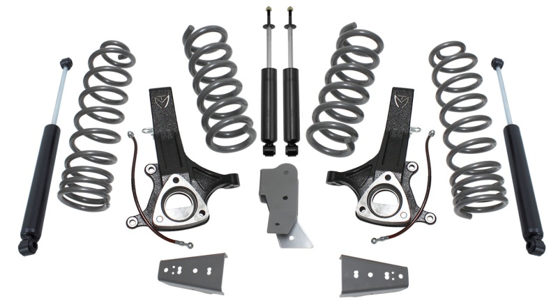 MaxTrac 09-18 RAM 1500 2WD 5.7L V8 Hemi 7in/4.5in MaxPro Spindle Lift Kit w/MaxTrac Shocks