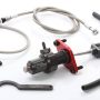 Clutch Masters 17-21 Honda Civic EX/Si 1.5L Turbo .75in Bore Master Cylinder Upgrade Kit - Red