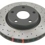DBA 2016-2017 Ford Focus RS Drilled & Slotted 4000 Series Rotor