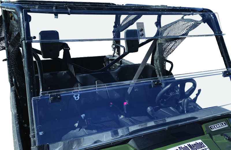 QuadBoss 16-22 Honda SXS1000 Pioneer 1000 Windbreak Folding Windshield