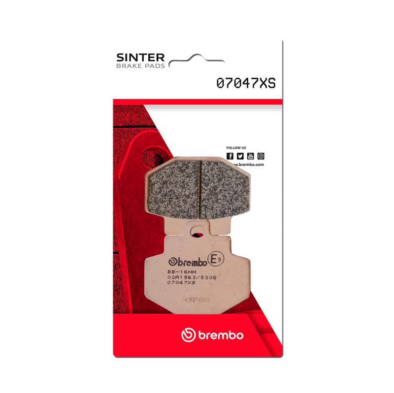 Brembo OE 00-05 Piaggio Vespa GT 60 250cc Brake Pad – Rear