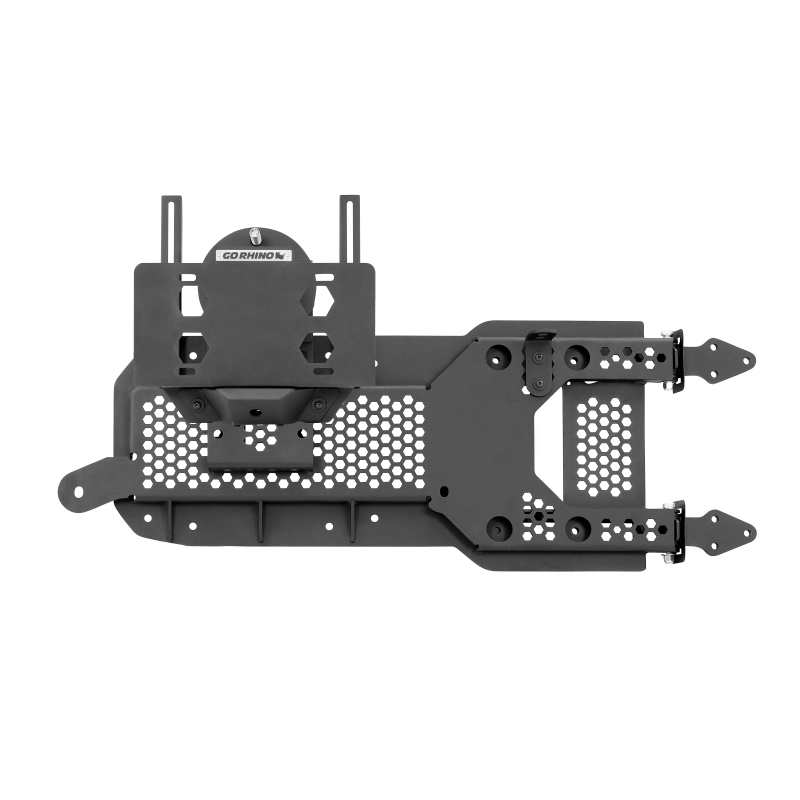 Go Rhino 08-22 Jeep Wrangler JL/JLU Body Mount Spare Tire Carrier – Tex. Blk