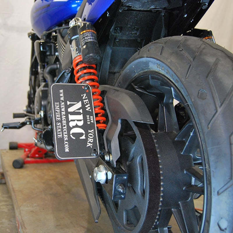 New Rage Cycles 17-20 Harley Davidson Street Rod Side Mount License Plate