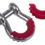 Daystar D-Ring Shackle Isolator Red Pair