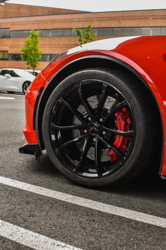 DBA 09+ Nissan GTR R-35 Front Drilled & Slotted 5000 Series 2 Piece Rotor Assembled w/ Black Hat (Av