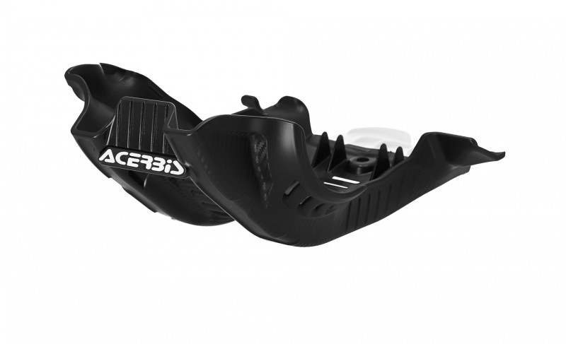 Acerbis 19-22 KTM XC-F250/350/ FX350/ 21-23 GasGas EX/MC Skid Plate Large – Black/White