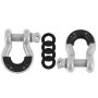 Borne Off-Road Borne D-Ring Shackle Set Grey