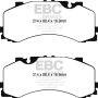 EBC 2016+ Audi Q7 3.0L Supercharged Yellowstuff Front Brake Pads
