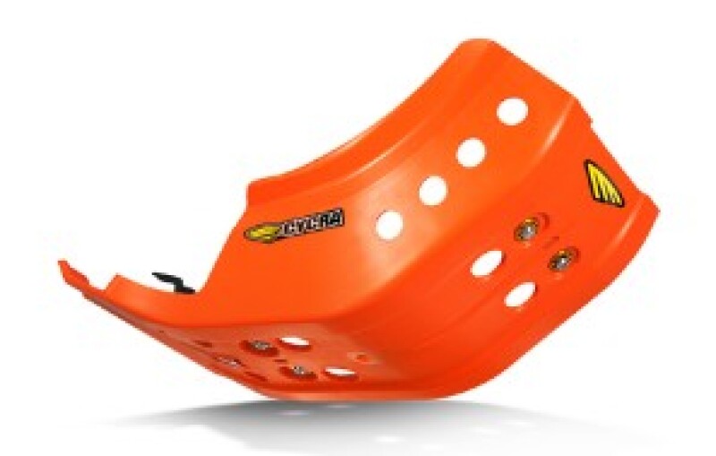 Cycra Full Armor Skid Plate – KTM FLO Orange