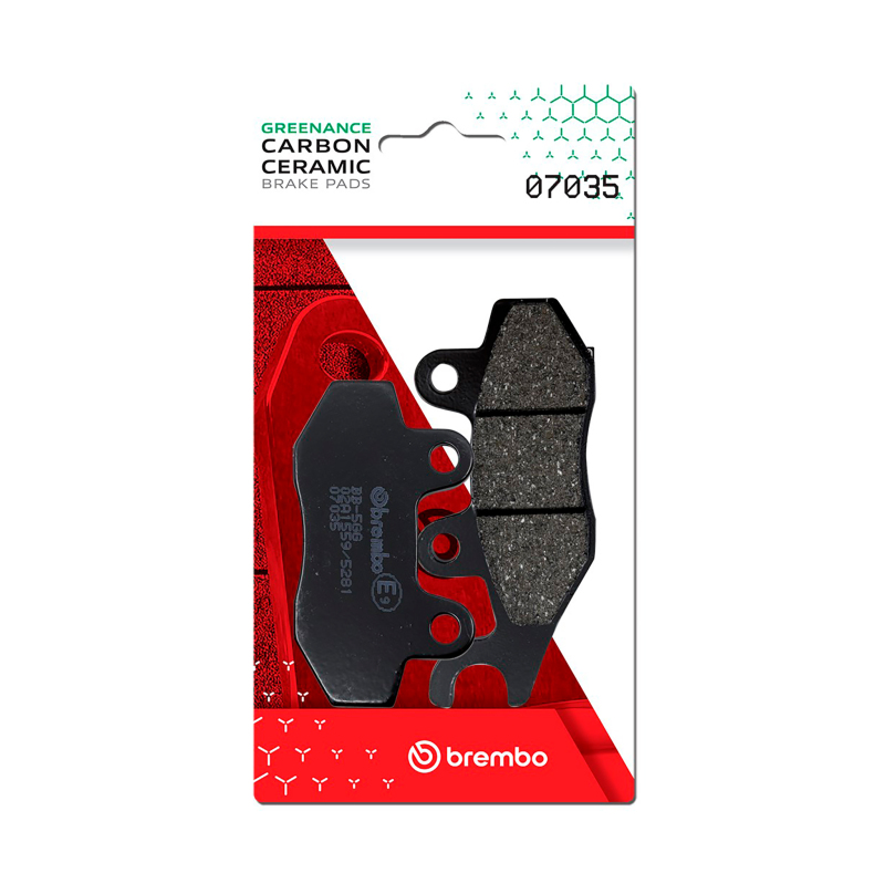 Brembo OE Malaguti Centro/Malaguti Blog/TGB Arkos Tec Carbon Ceramic Brake Pad – Front